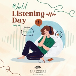 ππ Happy World Listening Day! π§π
Today, we celebrate the magic of sound and the art of truly listening. πΆβ¨ Whether it’s the rustle of leaves, a distant melody, or the laughter of loved ones, let’s tune in and appreciate the symphony around us. πΏπ΅
#WorldListeningDay #ListenWithHeart. πβ€οΈ #AcousticEcology #SoundHealing #EmbraceSilence ππ Happy World Listening Day! π§π
Today, we celebrate the magic of sound and the art of truly listening. πΆβ¨ Whether it’s the rustle of leaves, a distant melody, or the laughter of loved ones, let’s tune in and appreciate the symphony around us. πΏπ΅
#WorldListeningDay #ListenWithHeart. πβ€οΈ #AcousticEcology #SoundHealing #EmbraceSilence